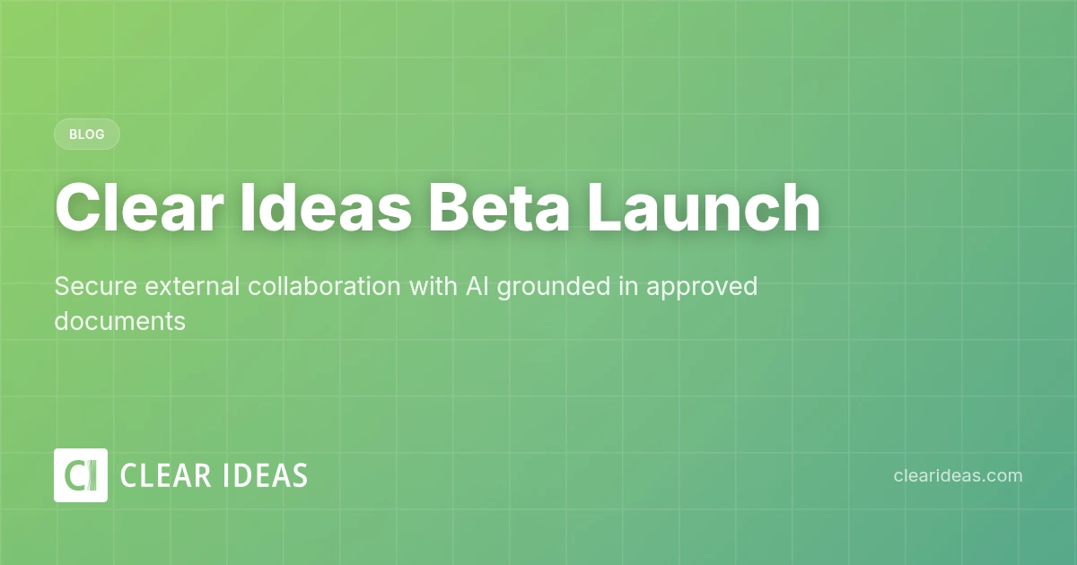 Clear Ideas Announces Beta Availability of Its AI-Enabled Virtual Data Room Solution