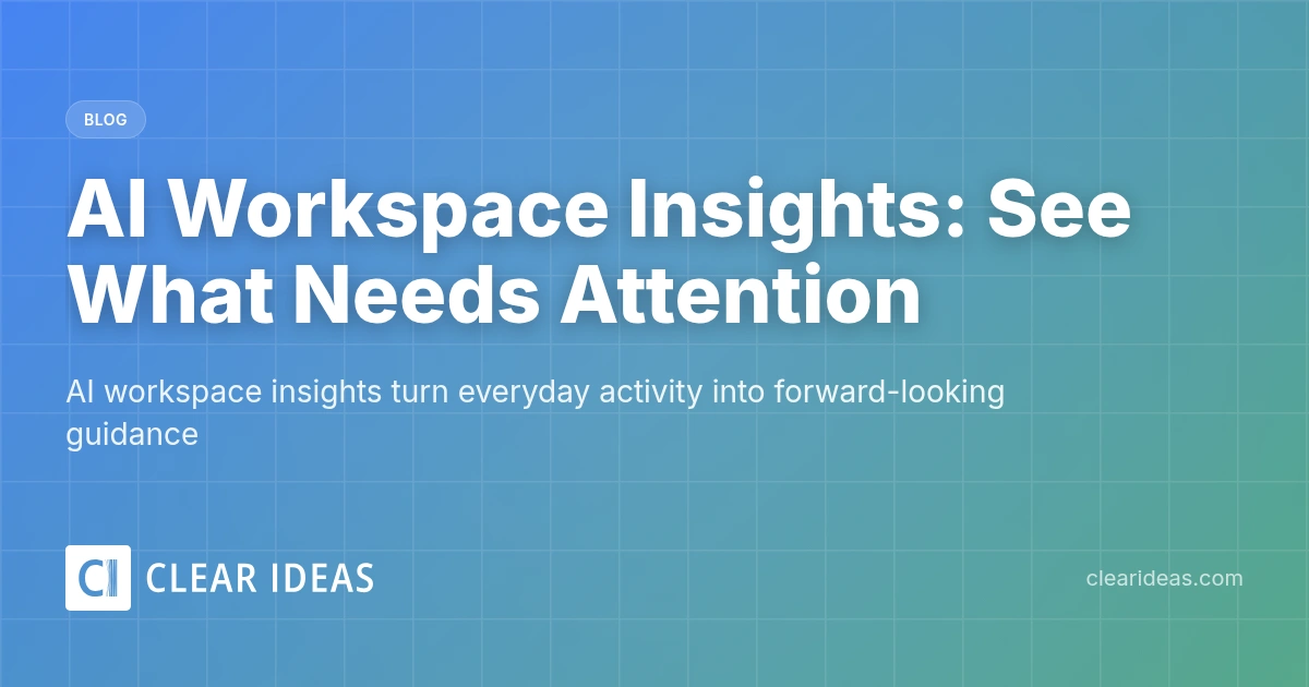 AI Workspace Insights: See What Needs Attention